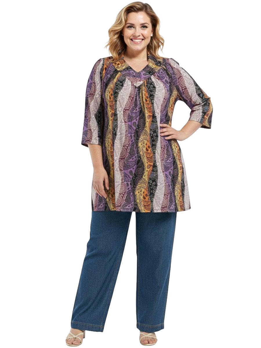Hyland Fields Tunic - Multi Print