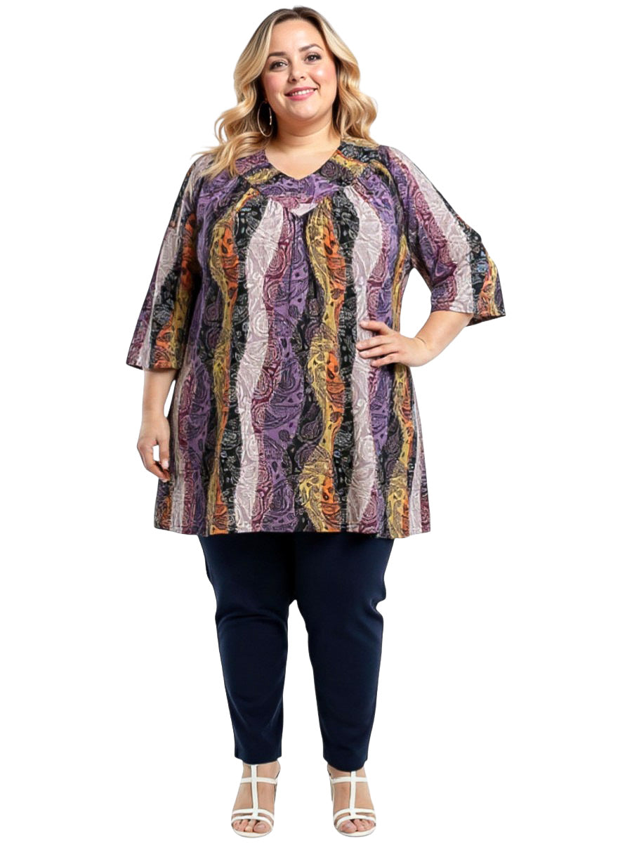 Hyland Fields Tunic - Multi Print