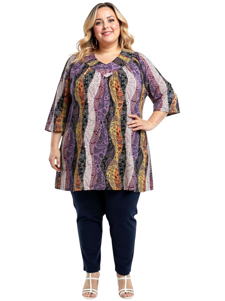 Hyland Fields Tunic - Multi Print