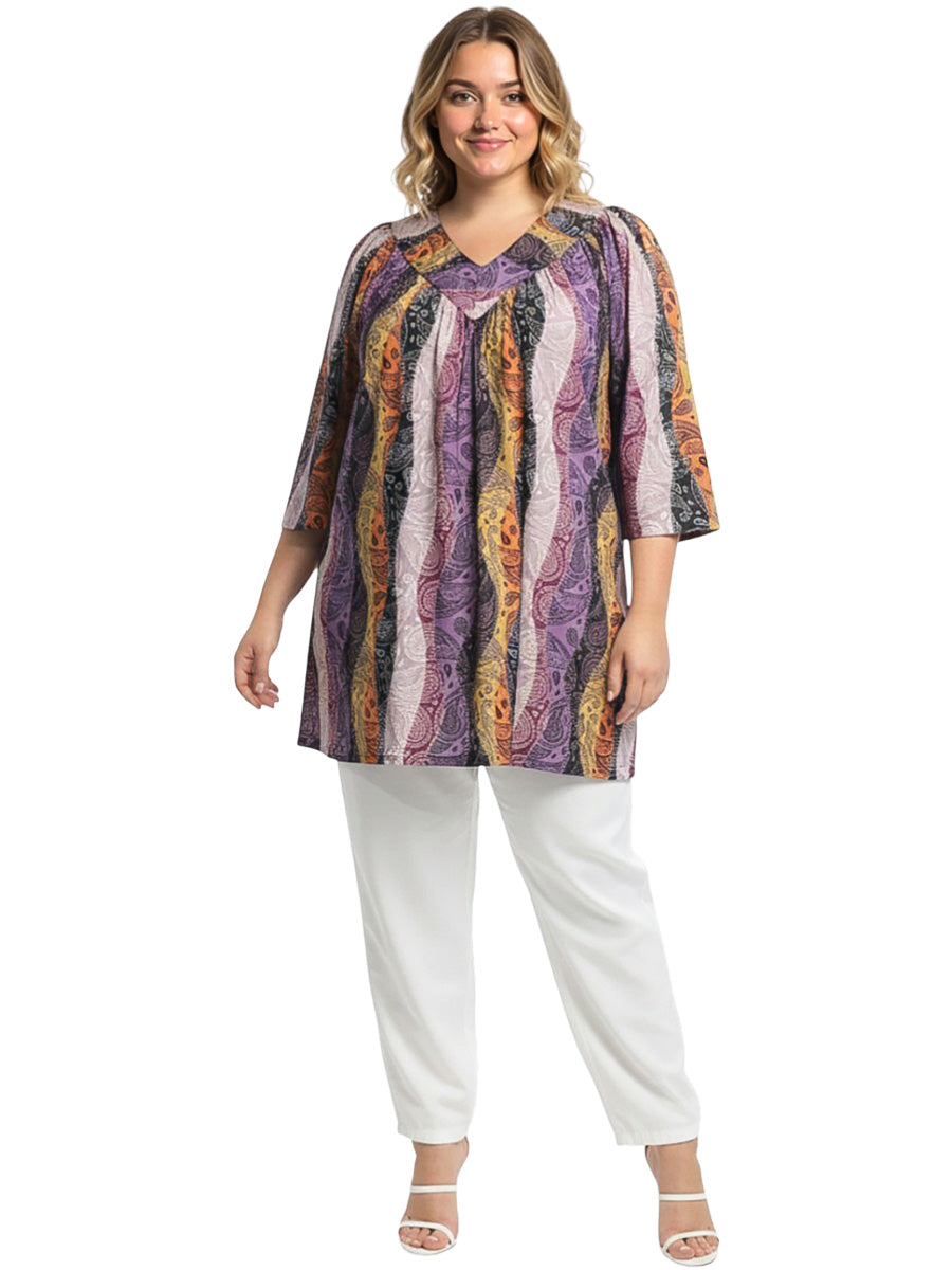 Hyland Fields Tunic - Multi Print