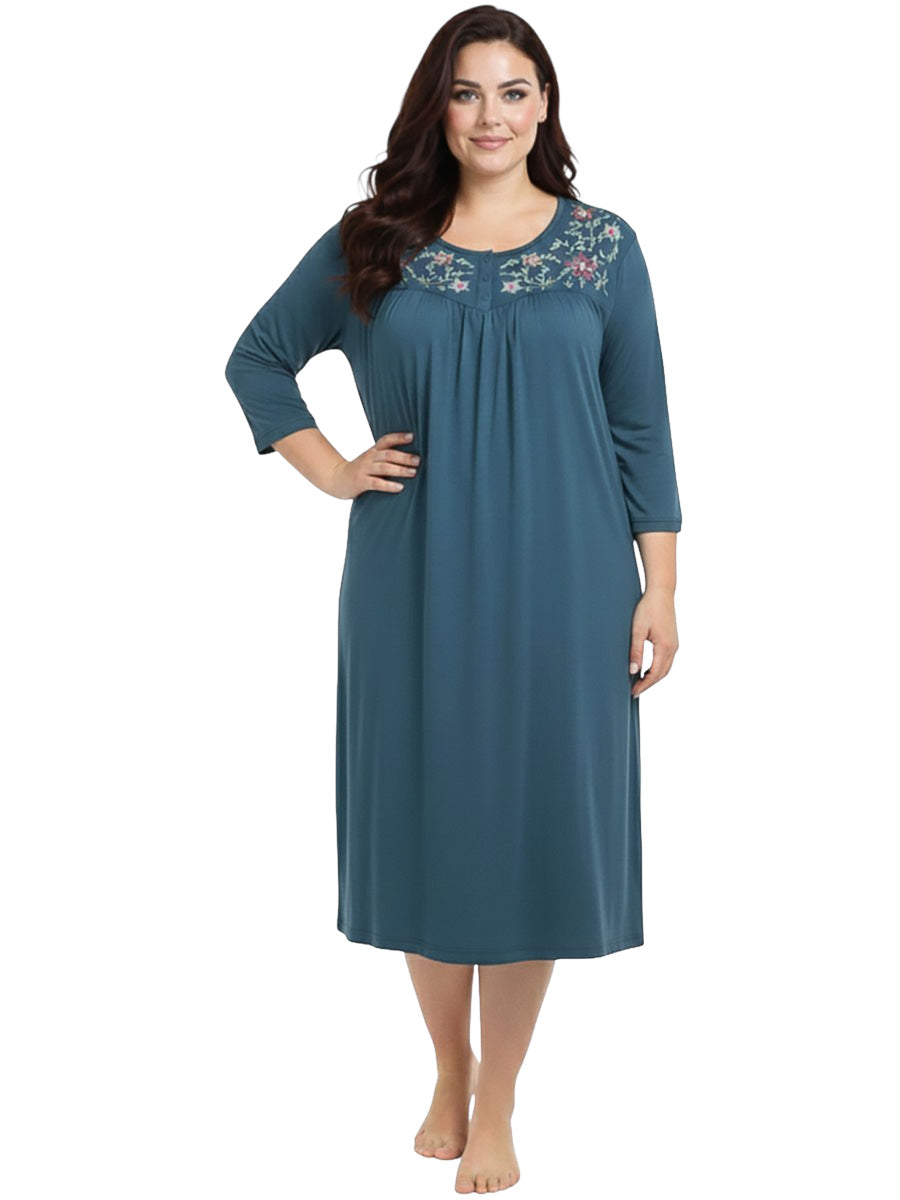 Lovejoy Nightie - Teal*