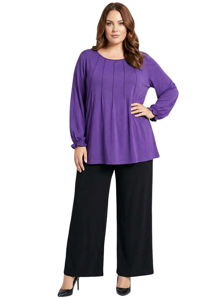 Gardner Top - Purple