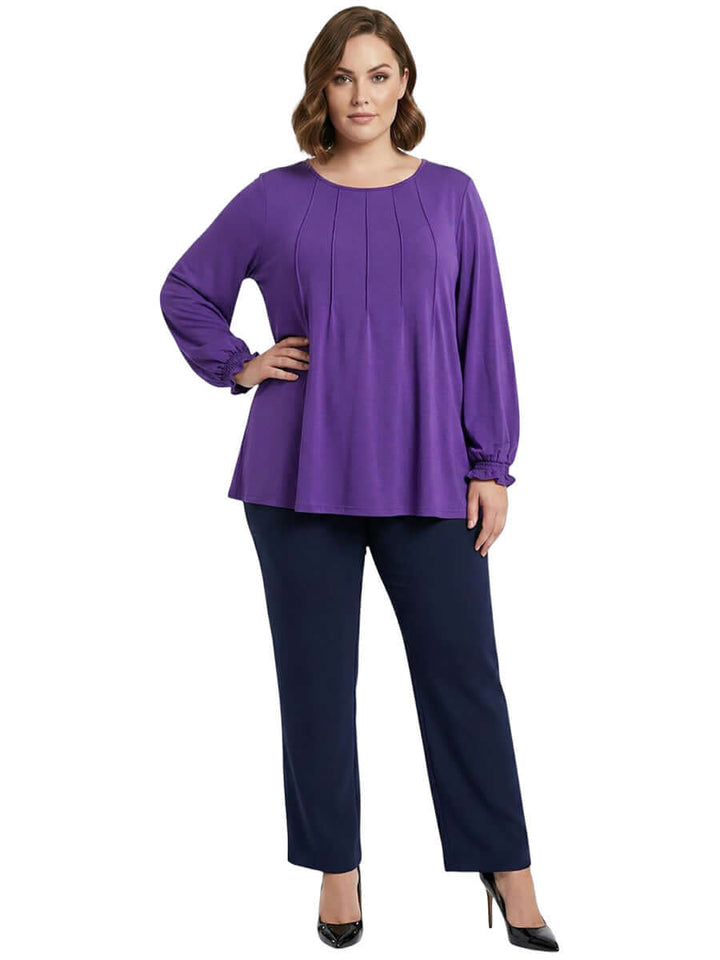 Gardner Top - Purple