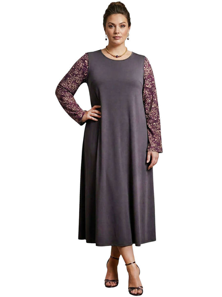 Dreama Pinafore Sleeveless Dress - Charcoal