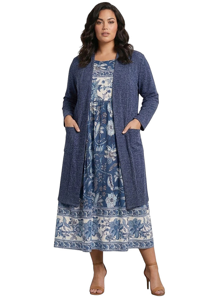 Halsey Duster (Cardigan) - Navy