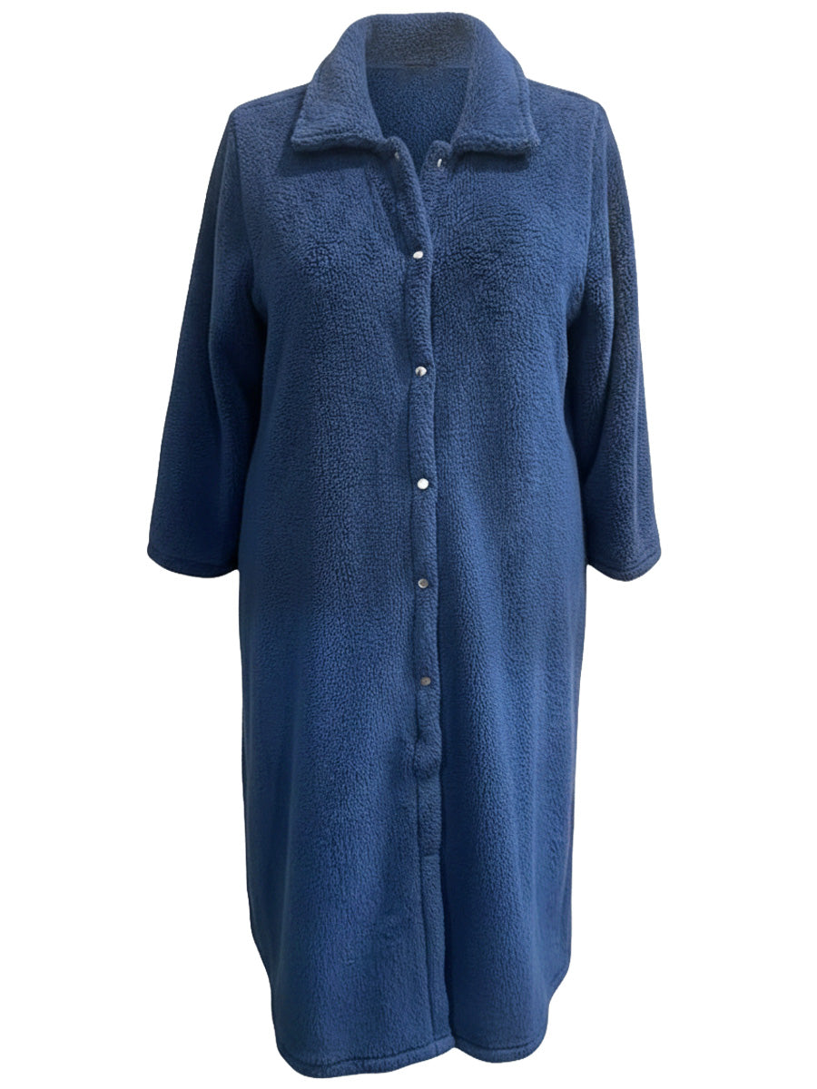 Felix Dressing Gown/Nightie - Navy*