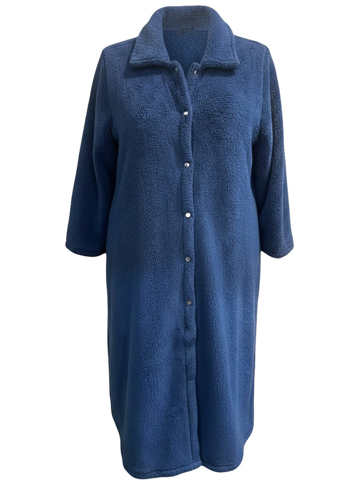 Felix Dressing Gown/Nightie - Navy*