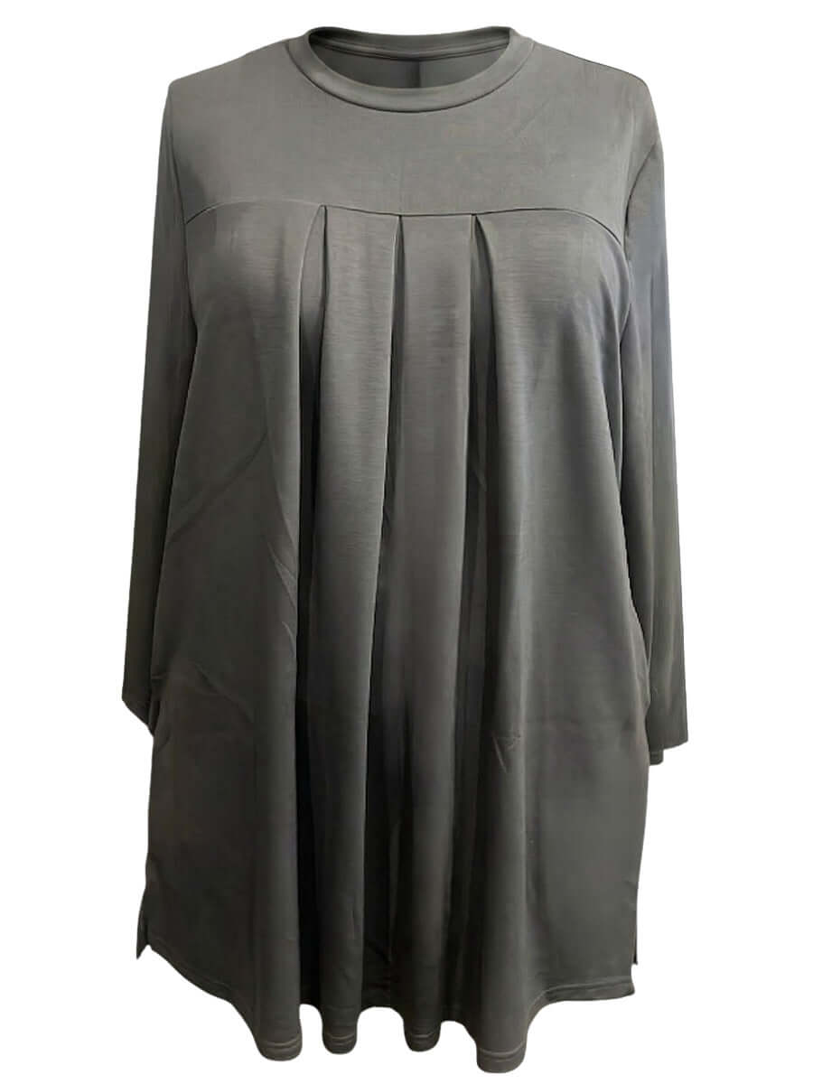 Musgrove Top - Olive Grey