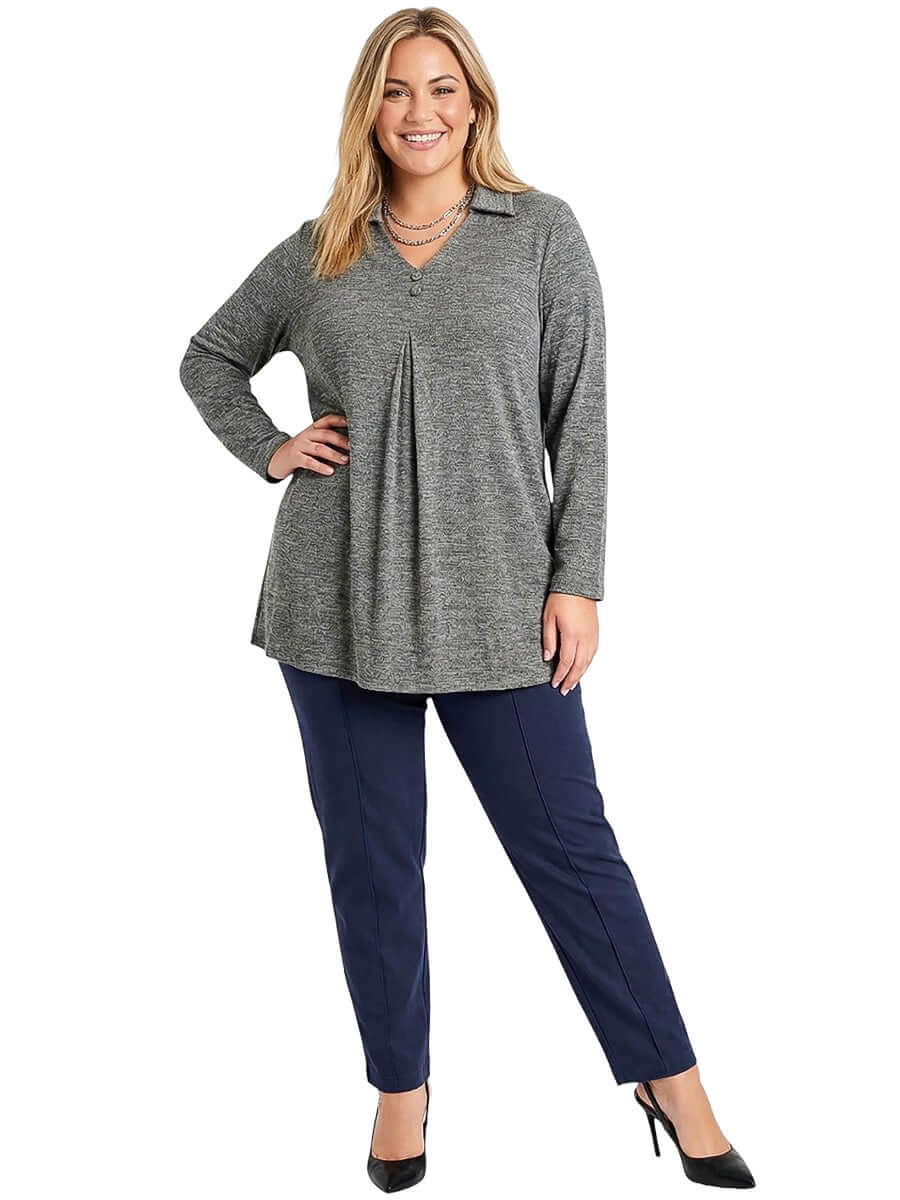 Everett Top - Charcoal