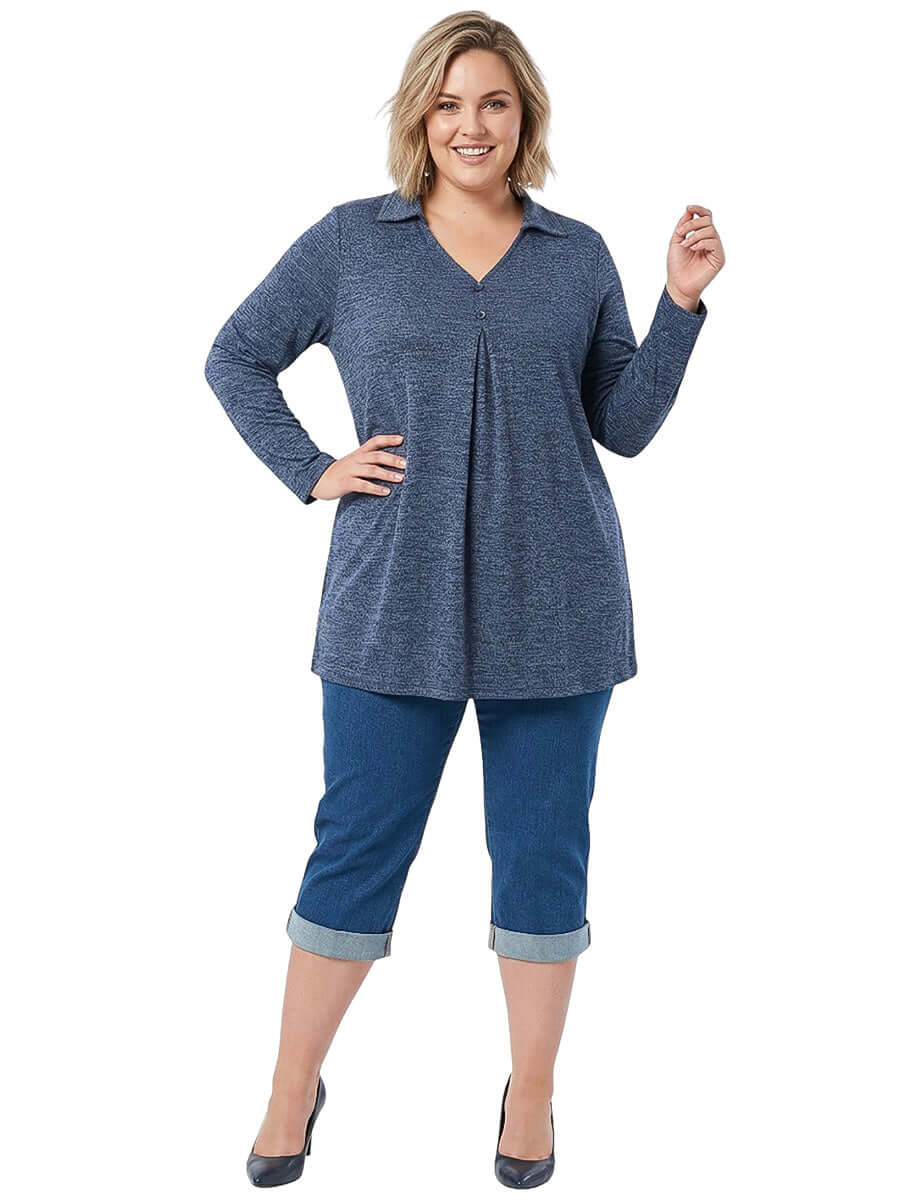 Everett Top - Navy
