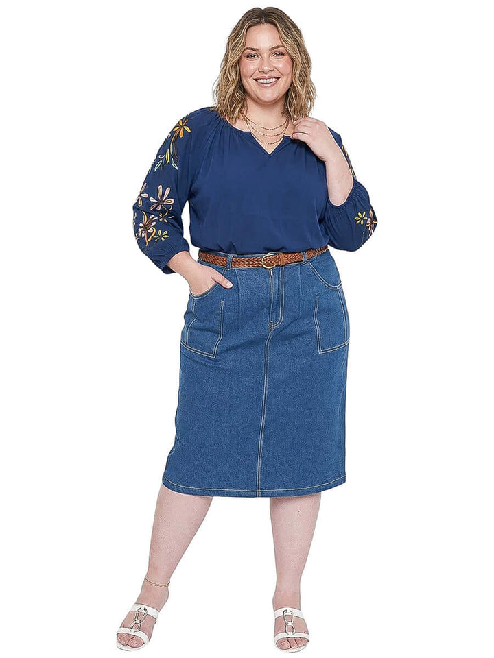 Ventry Top - Navy