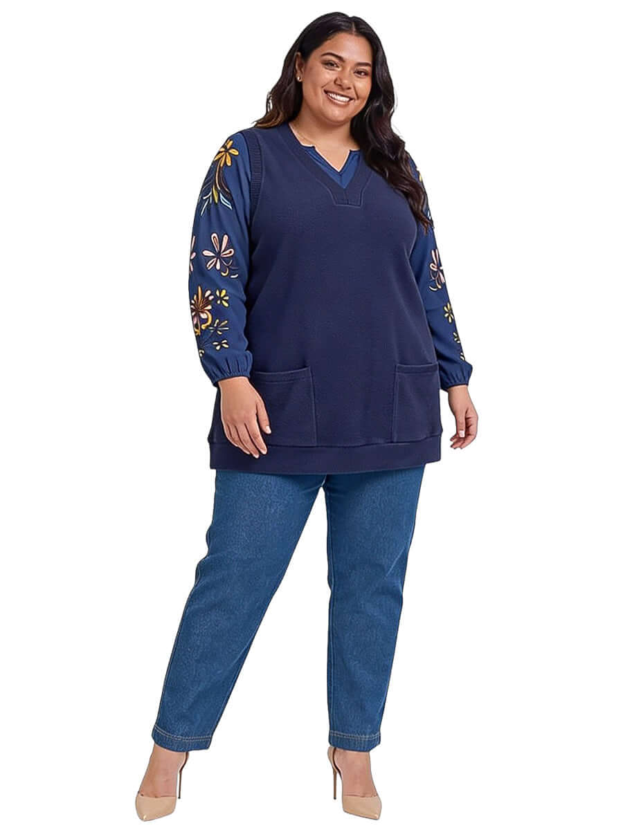 Ventry Top - Navy