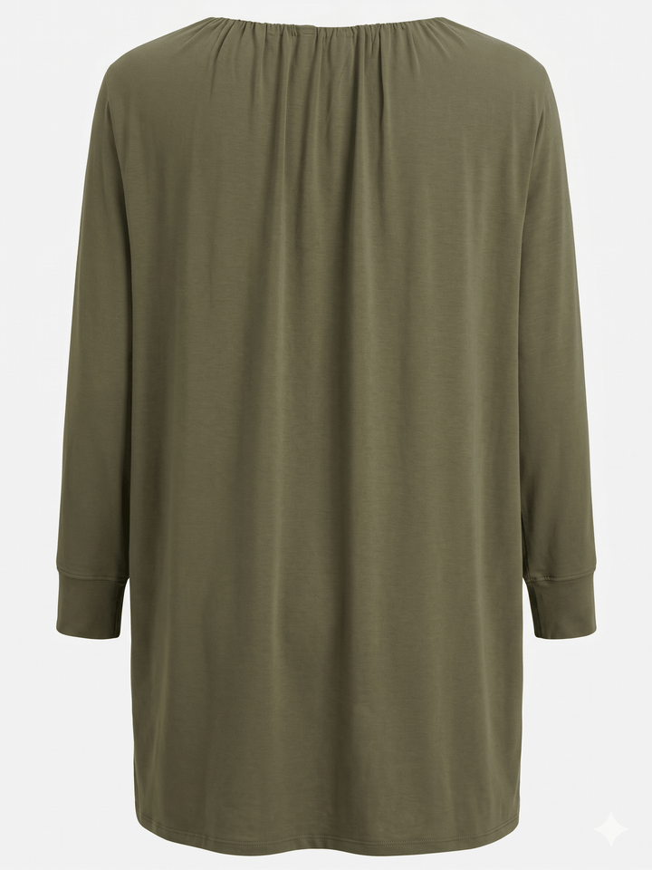 Montez Top - Olive Green