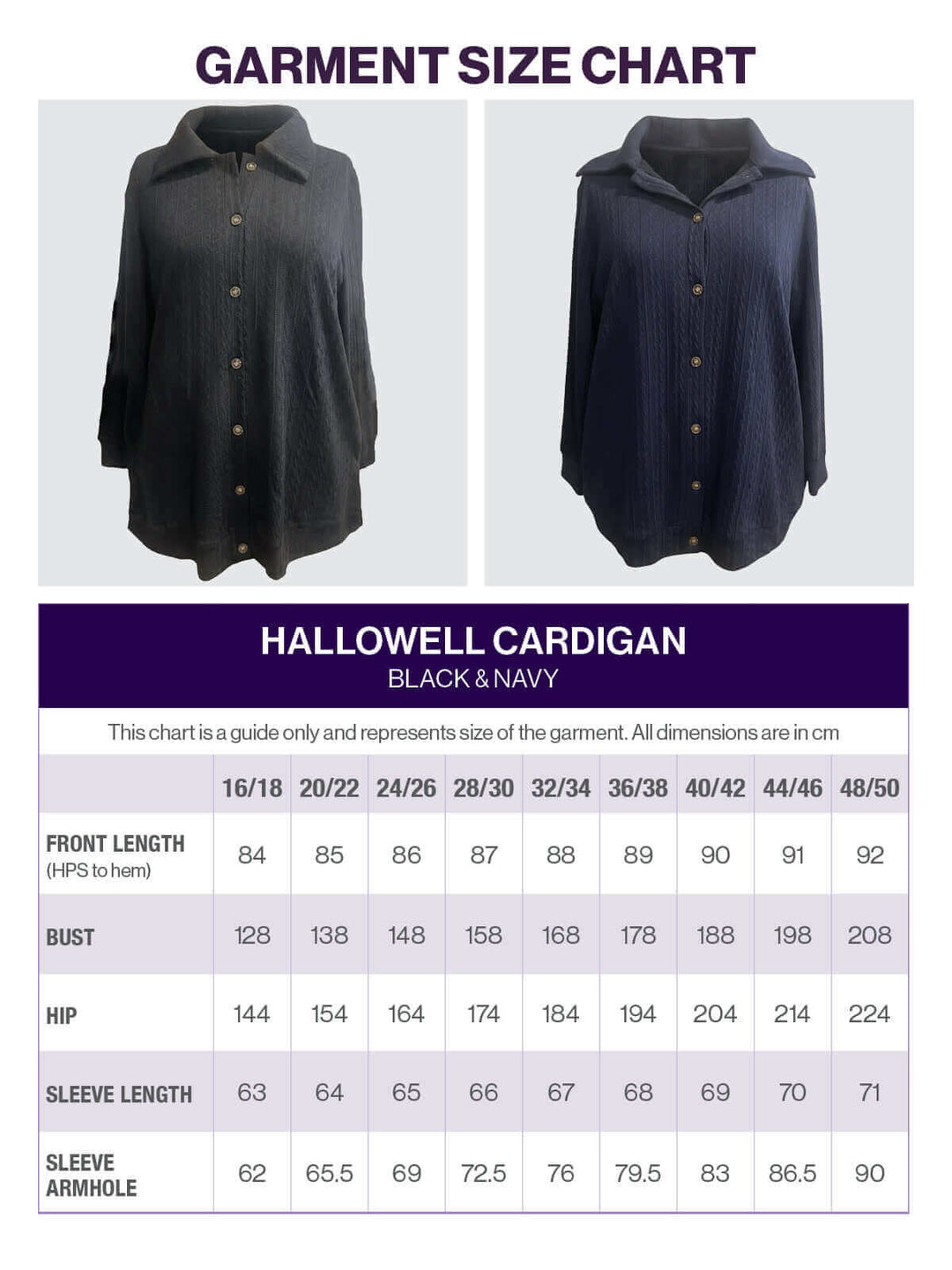 Hallowell Cardigan - Black