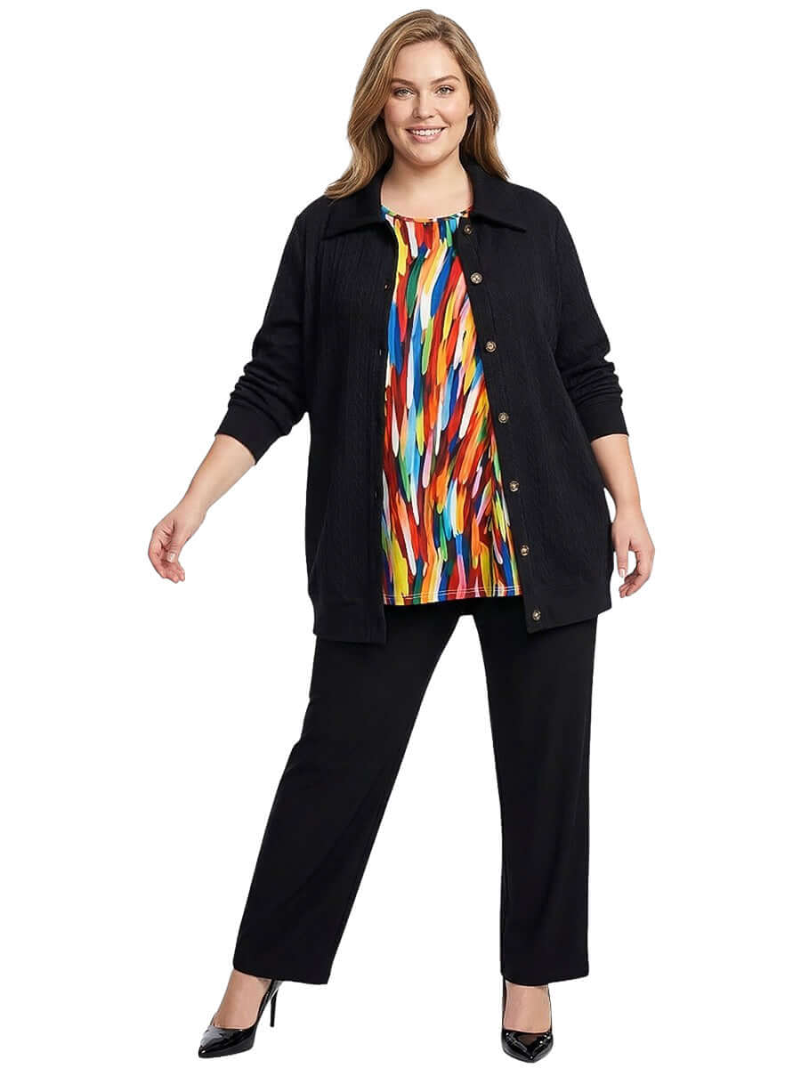 Hallowell Cardigan - Black