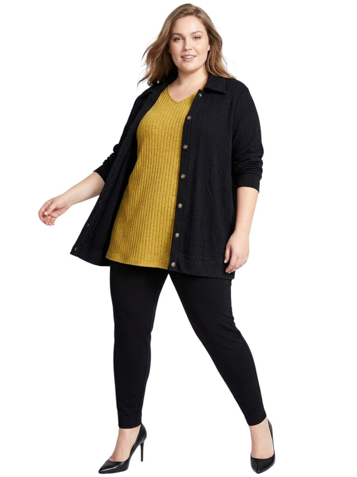 Black Full Length Leggings