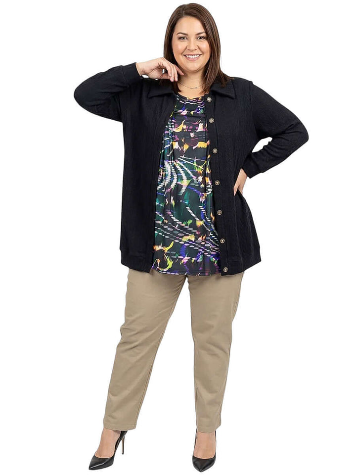 Hallowell Cardigan - Black