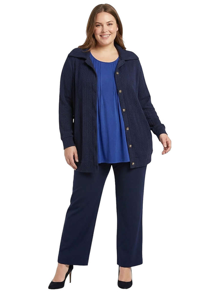 Hallowell Cardigan - Navy