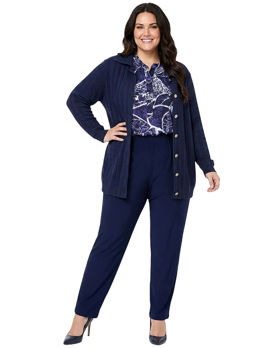 Hallowell Cardigan - Navy