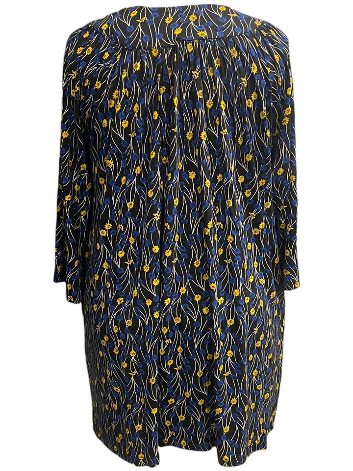 Vista Fields Tunic - Navy Print