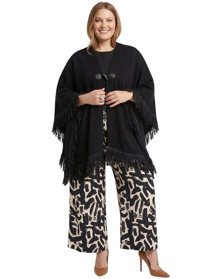 Boston Poncho - Black