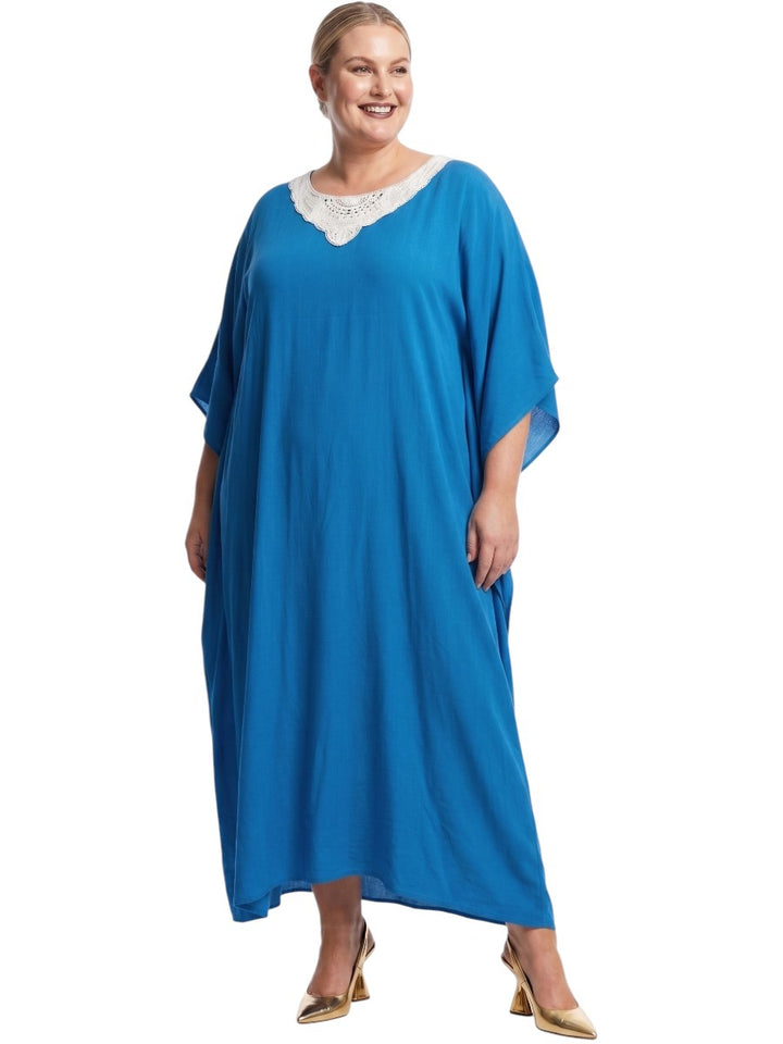 I Feel Fine Kaftan - Blue
