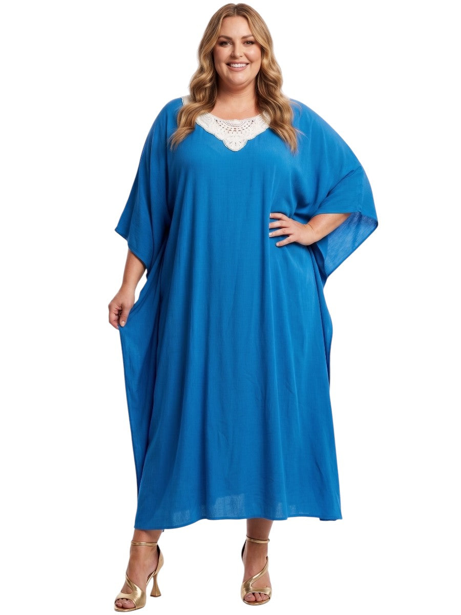 I Feel Fine Kaftan - Blue