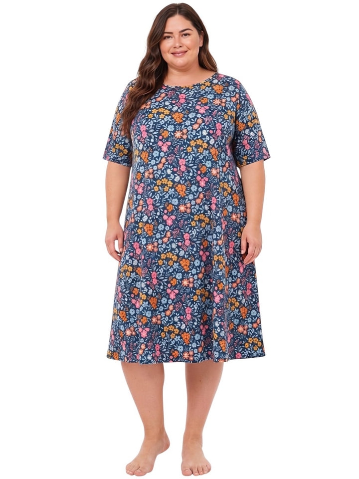 Loyal Nightie - Mint Print