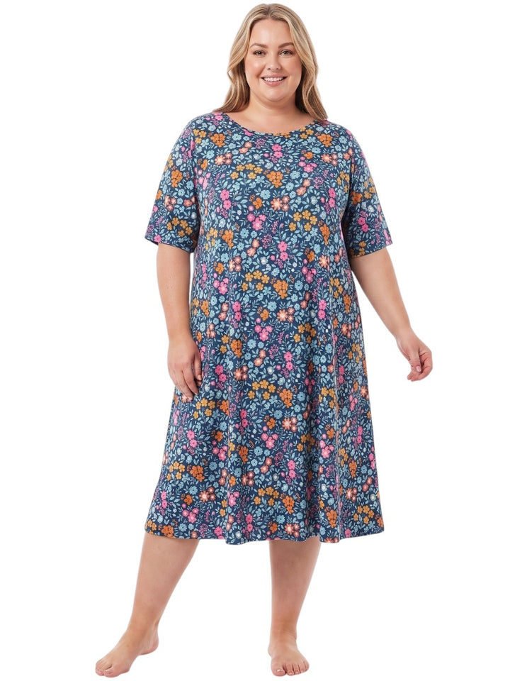 Loyal Nightie - Mint Print