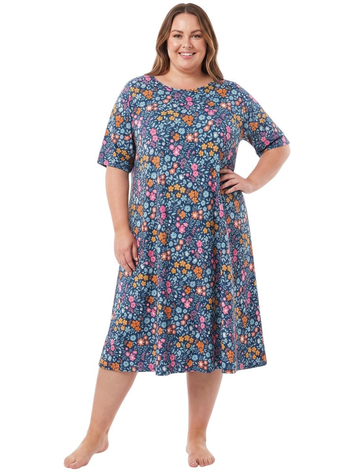 Loyal Nightie - Mint Print