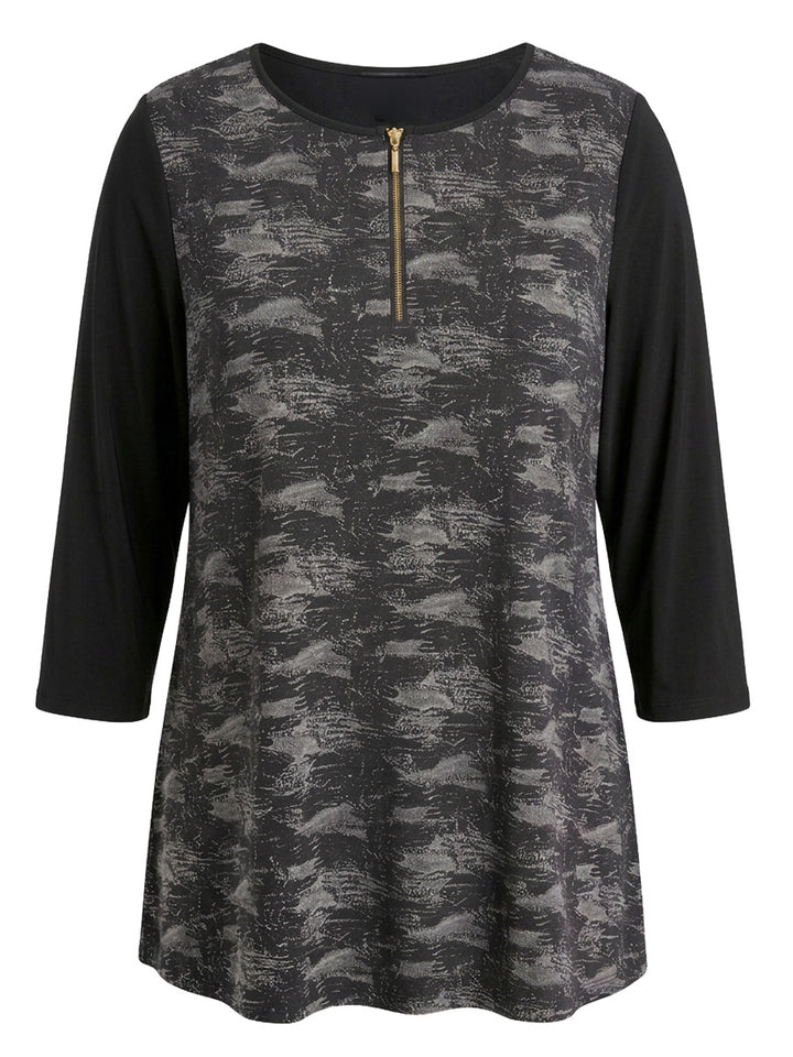 Logan Top - Black Print