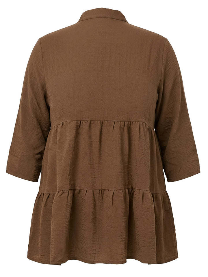 Beckett Blouse - Chocolate