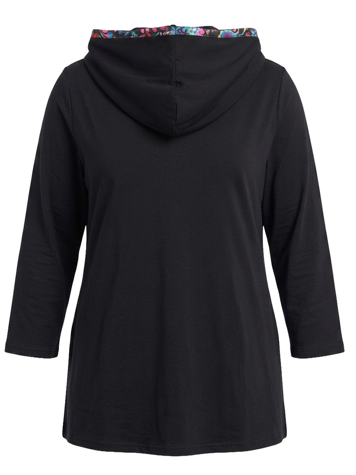 Maverick Hoodie - Black Print