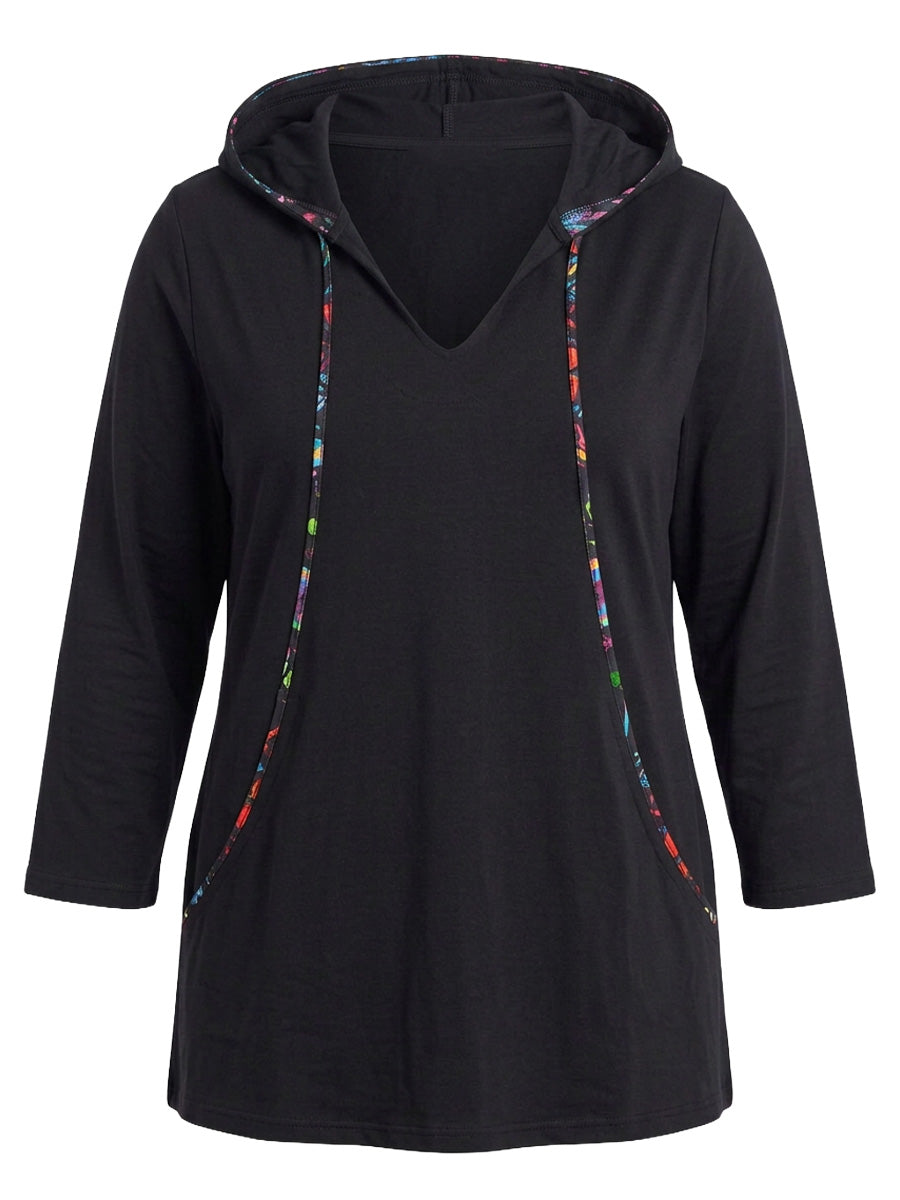 Maverick Hoodie - Black Print