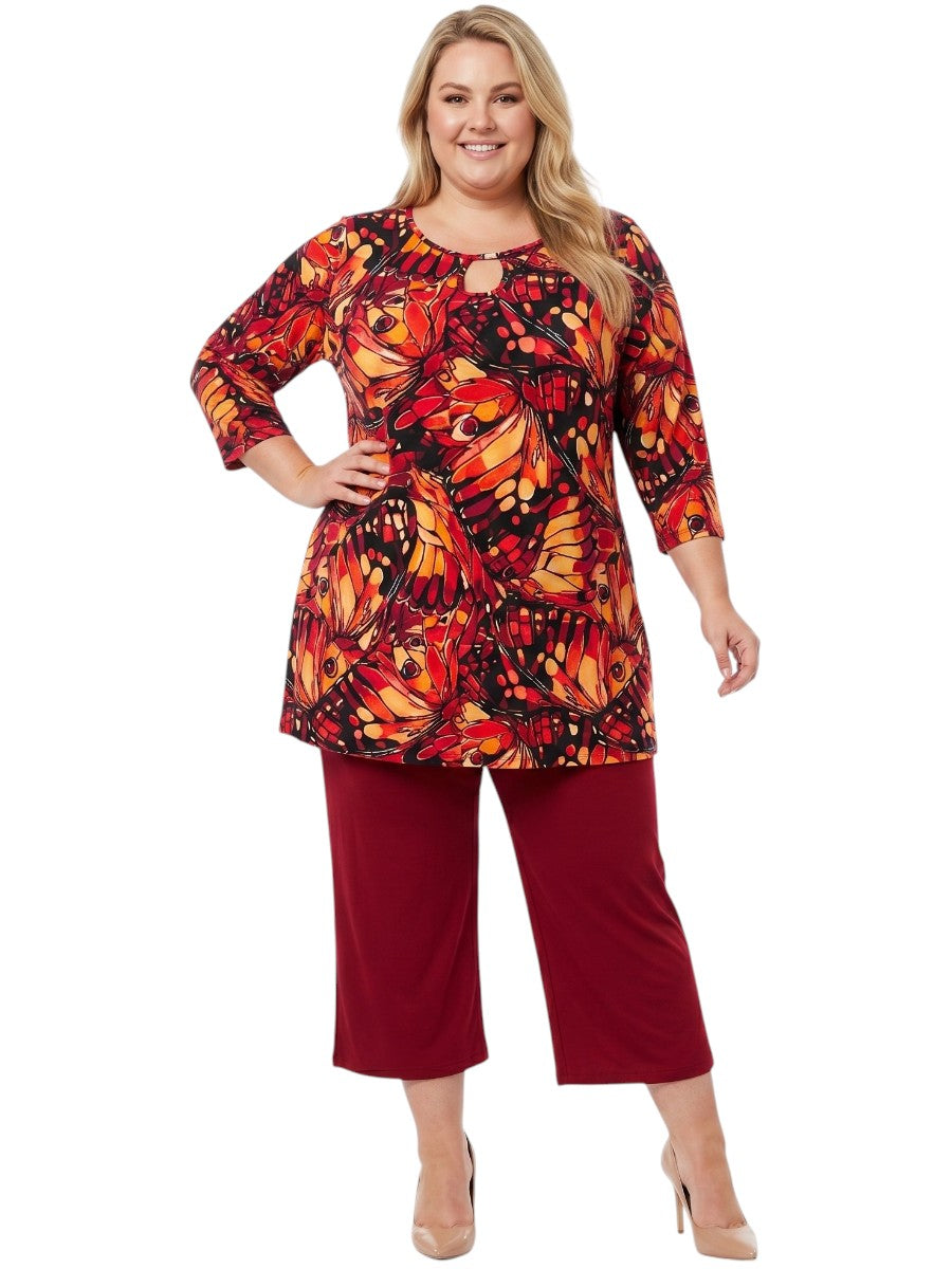 Griffen Keyhole Tunic - Print