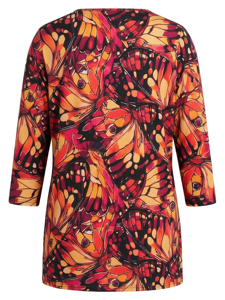 Griffen Keyhole Tunic - Print