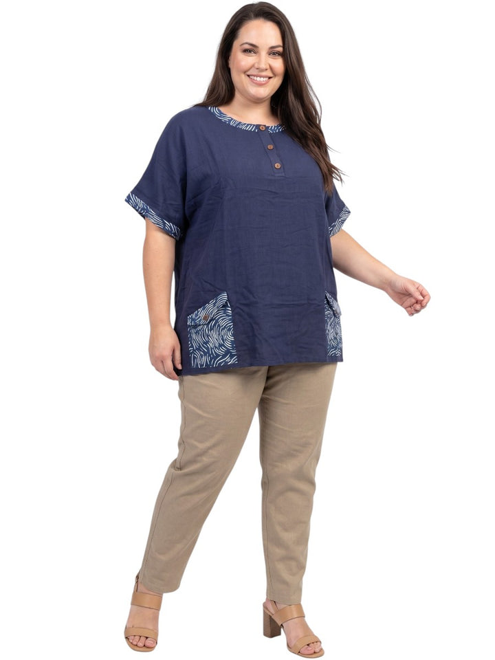 Kinsley Top - Navy