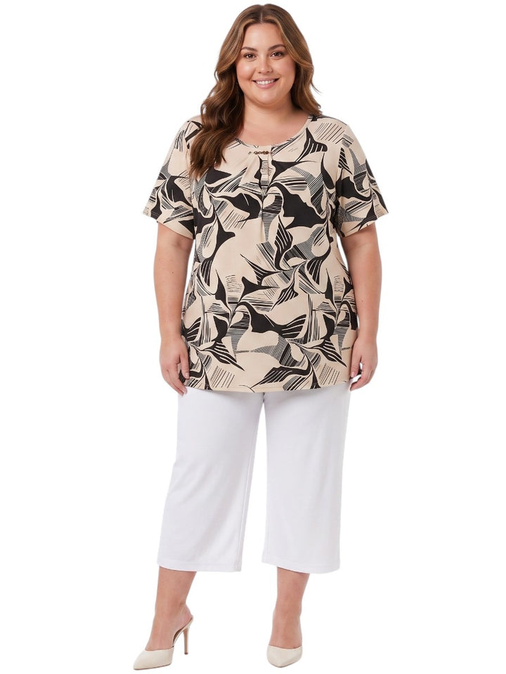 Easton Top - Black & White Print