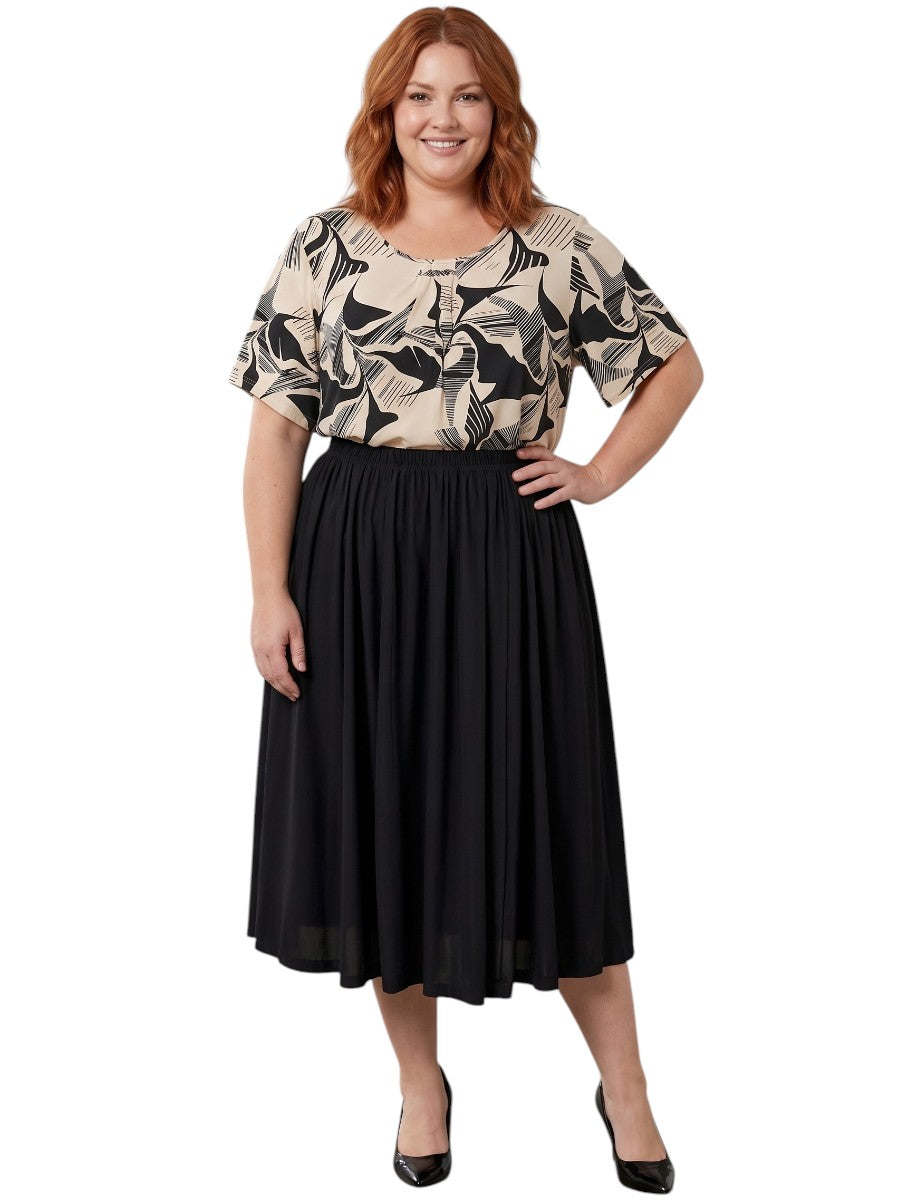Easton Top - Black & White Print