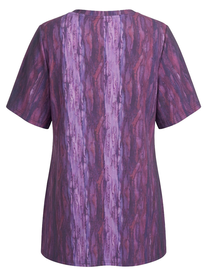 Icelynn Tunic - Purple Print