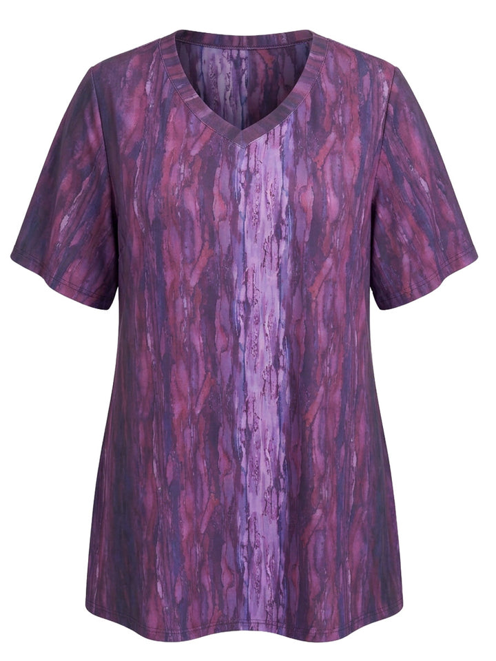 Icelynn Tunic - Purple Print