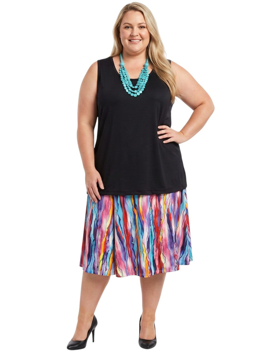 Luna Skirt - Multi Print
