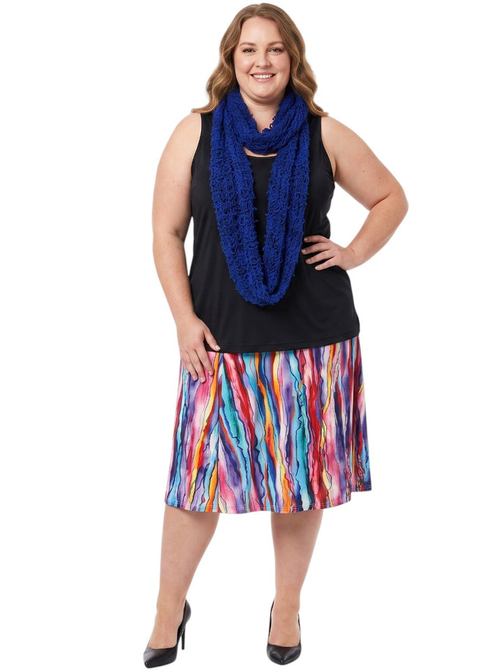 Luna Skirt - Multi Print