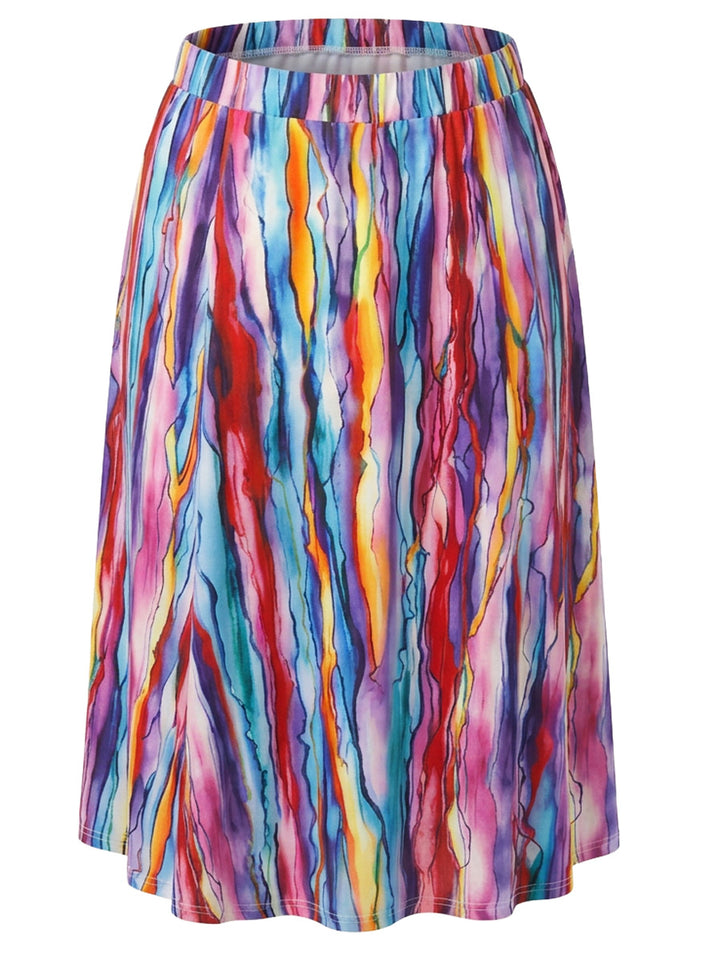 Luna Skirt - Multi Print