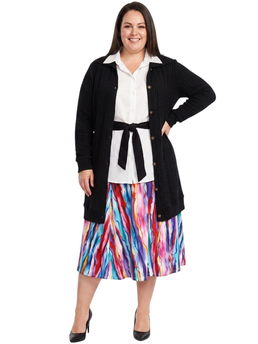 Luna Skirt - Multi Print