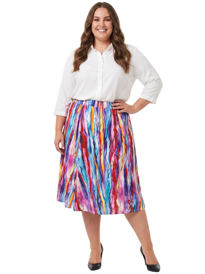 Luna Skirt - Multi Print