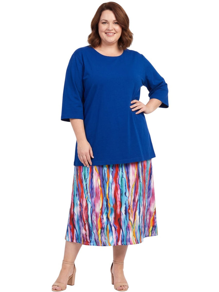 Luna Skirt - Multi Print