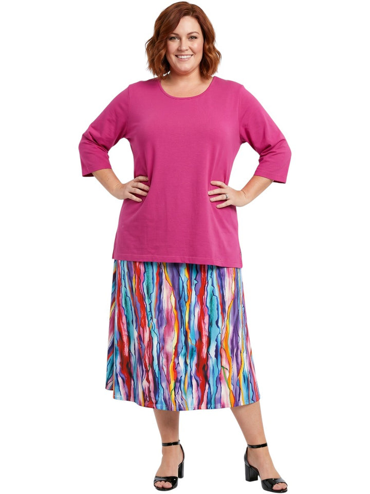 Luna Skirt - Multi Print