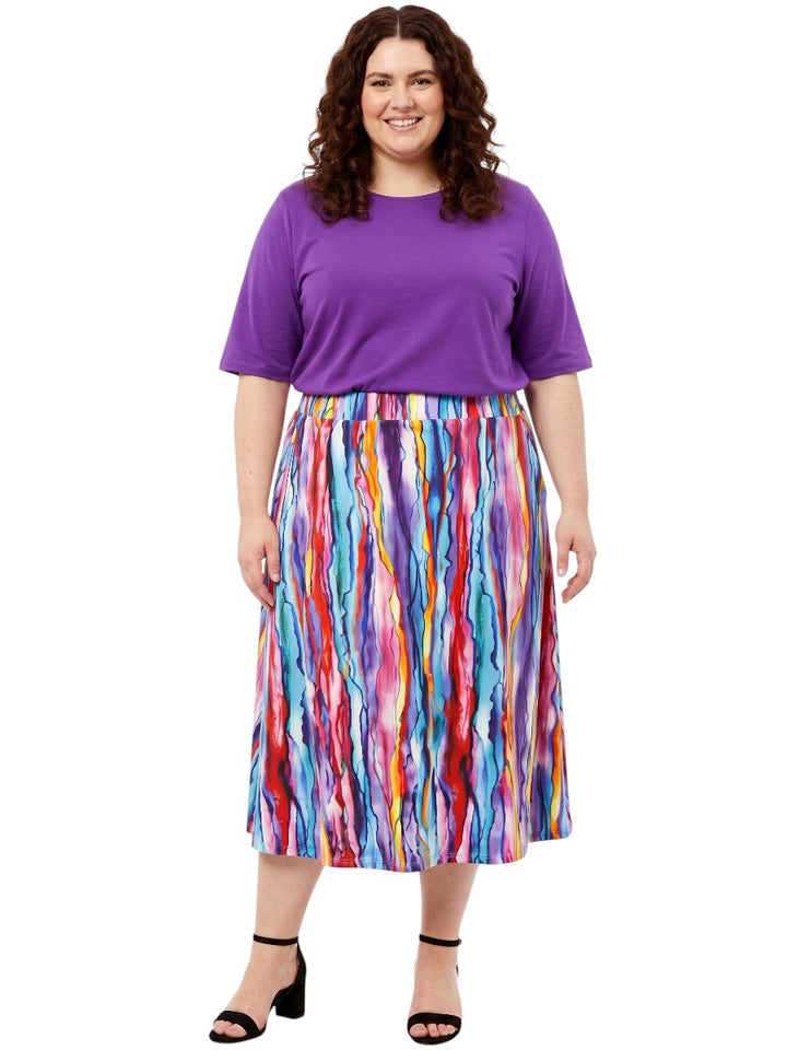 Luna Skirt - Multi Print