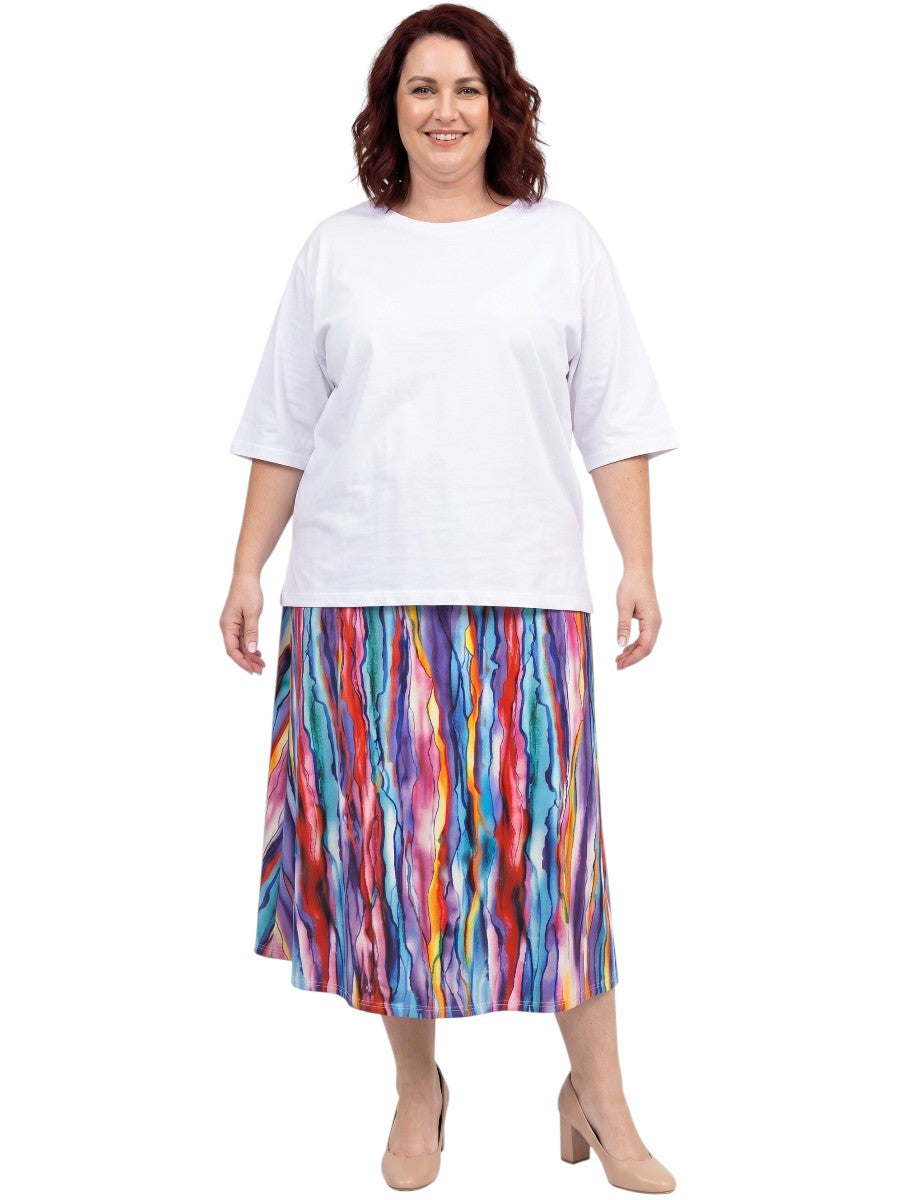Luna Skirt - Multi Print